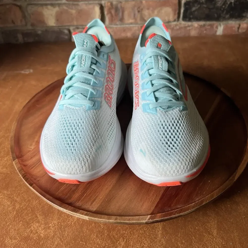 Brooks Hyperion 3 Womens 8.5 White Pink Clay Performance Running Shoes Sneakers - Picture 16 of 16